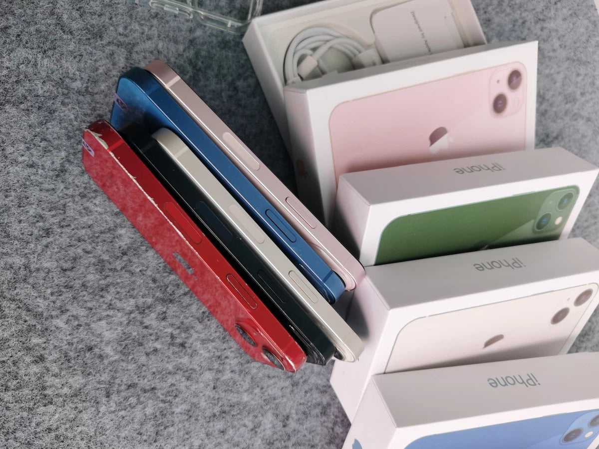Boxed - Apple iPhone 13 mini Pre owned - 128/256/512GB All Colors(Unlocked) Very Good